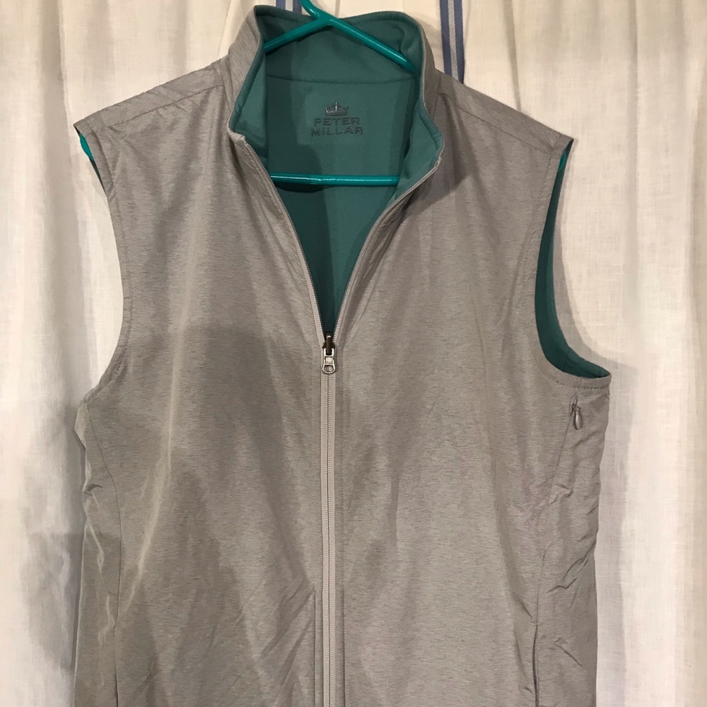 Peter Millar Men's British Grey Carthage Vest